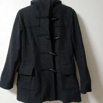 베네통 더플 코트 후드 부착 이탈리아제