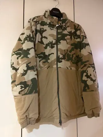 카모플라쥬 플리스 자켓