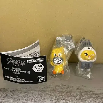 SKZOO 가챠 집게로 연결하는 마스코트 vol.2 울프 짱포가리 카니칸