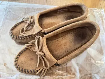 MINNETONKA 스웨이드 모카신 6.5 미네통카