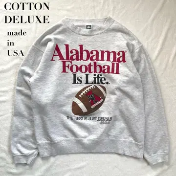 90s USA제 COTTON DELUXE 맨투맨 L 미식축구