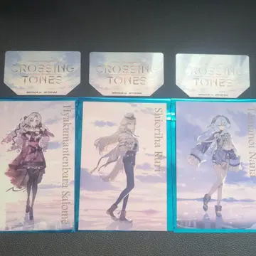 니지산지 마네키네코 CROSSINGTONES 엽서 사로메 루리나나