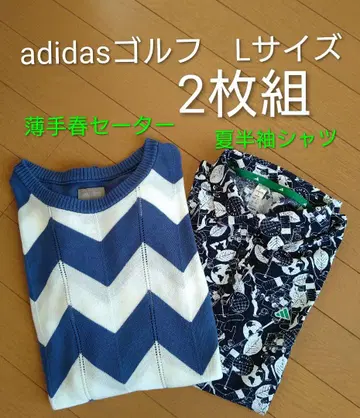 adidas 골프 L 사이즈 2개입 셔츠
