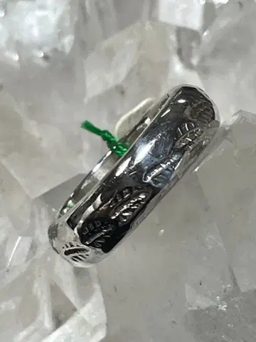 카렌족 핸드메이드 실버 반지 #10 7.7g