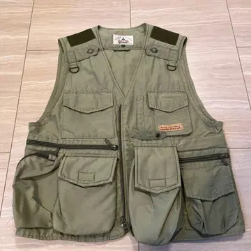 TARAS BOULBA 낚시용 조끼 M 올리브 그린