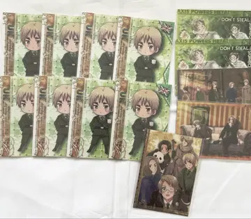 헤타리아 영국 초기 트레이딩 카드