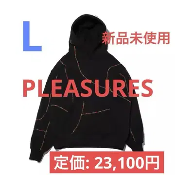 새상품 PLEASURES VEIN HOODIE 프레저스 후드티