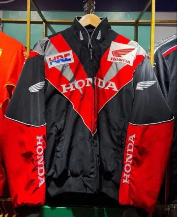 HONDA HRC 나일론 자켓 레드/블랙