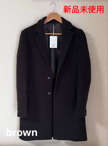 새상품 studious 칼디나 체스터 코트 스테디우스 브라운 1