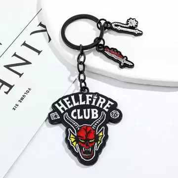 [ Stranger things ] HELLFIRE CLUB 키링 단품