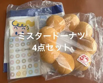 미스터 도넛 미스도 쿠션 수첩 토트백 타월