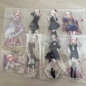 아키야마 미즈키 아크릴 스탠드 7개 키링