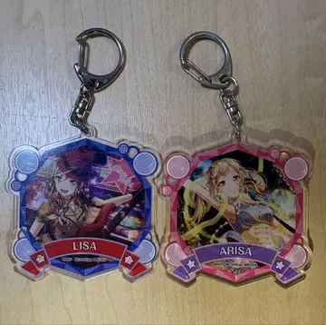 뱅드림 아크릴 키링 이마이 리사 이치가야 아리사