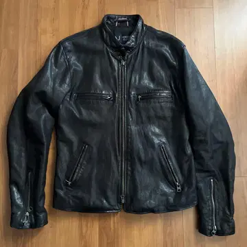 [ 새상품급 ] ARMANI 가죽 자켓