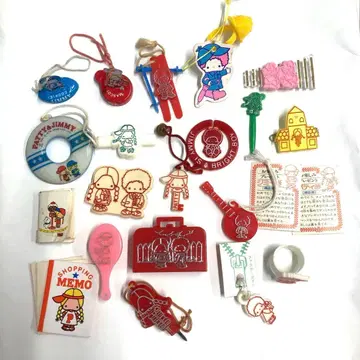 파티&지미 산리오 덤 마스코트 세트 쇼와 레트로 레어