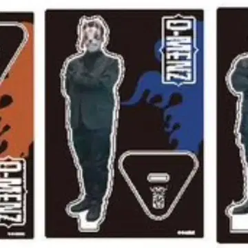 O-MENZ 오멘즈 아크릴 스탠드 블랙 의상 여우