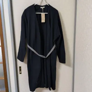 [택 포함 새상품] 스튜디오 클립 컷 기모 나시 가운 네이비