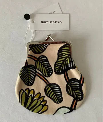 새상품 마리메꼬 가마구치 파우치 (원형) 티아라