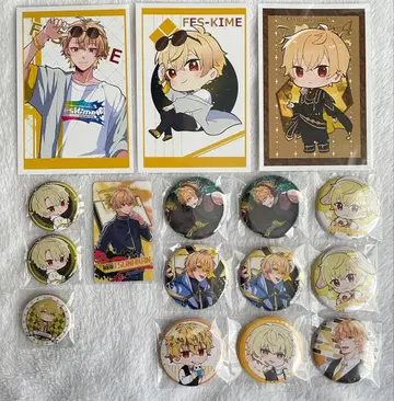 츠나칸 묶음 판매 엽서 캔뱃지 카드