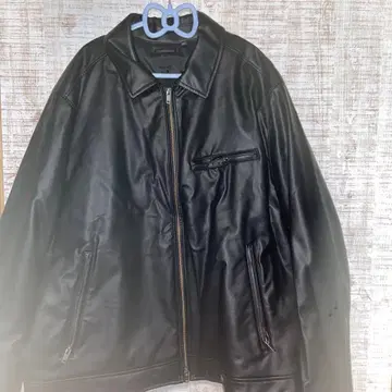 블랙 가죽 자켓