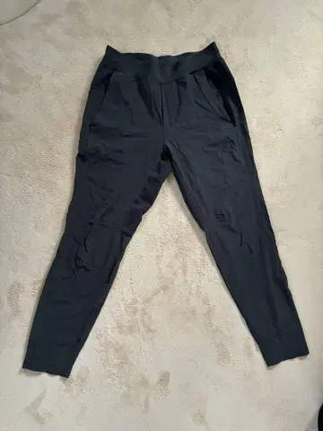 Lululemon 블랙 조거 팬츠 S 남성용