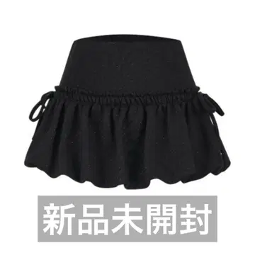 kirakira volume ballon mini skirt