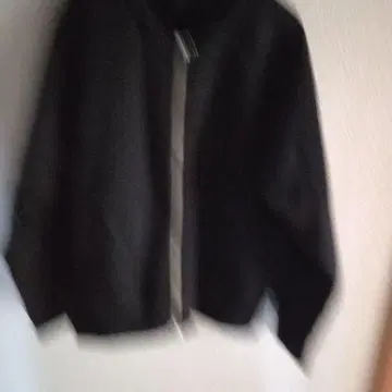 블랙 봄버 자켓 집업