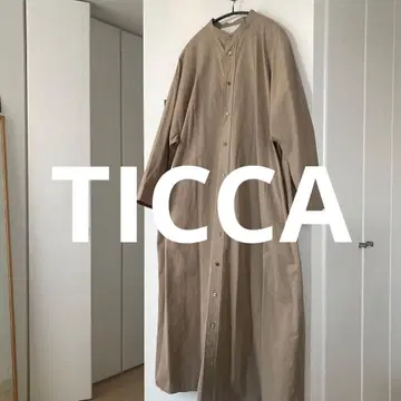 TICCA 처분SALE 베이지 셔츠 원피스