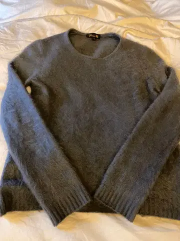 드로어 캐시미어 100% 니트 그레이