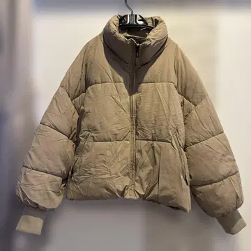 ZAR 베이지 다운 자켓