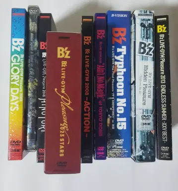 B'z 라이브 DVD 묶음 판매