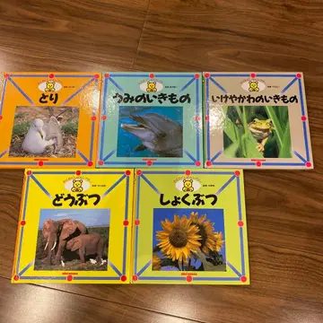 그림책 세트 동물 생물 식물 미키하우스