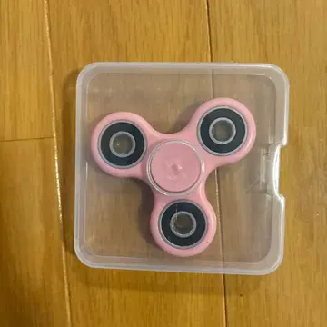 핑크 핸드 스피너 토이 케이스 포함