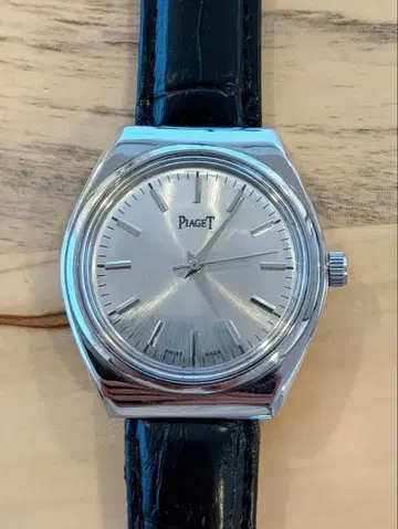 극미품 Piaget 피아제 수동 와인딩 시계 실버
