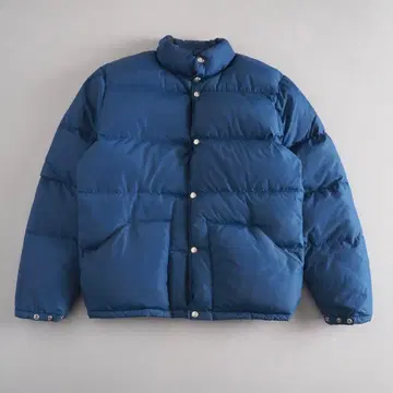 엘엘빈 50년대 구스 다운 자켓 두툼 블루 새상품급