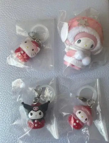 산리오 치비토토 딸기 메지루시 액세서리 마이멜로디, 쿠로미, 키티