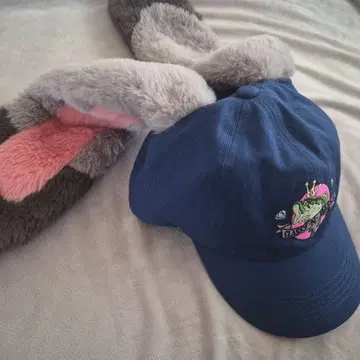 주토피아 자수 네이비 캡