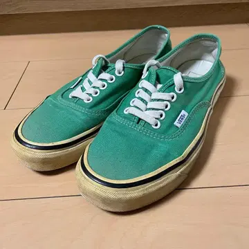 VANS AUTHENTIC 44DX 아나하임 26cm 그린 일광화상