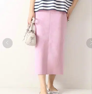 Spick&Span 페이크 스웨이드 스트레치 타이트 스커트 36