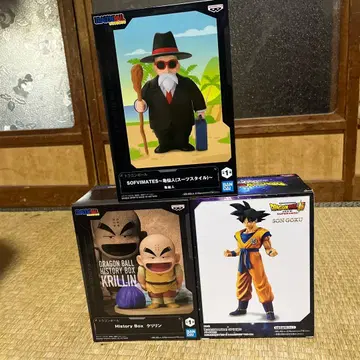 드래곤볼 피규어 3체 세트