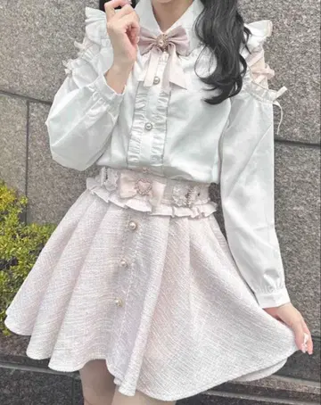 ROJITA 블라우스 스커트 세트