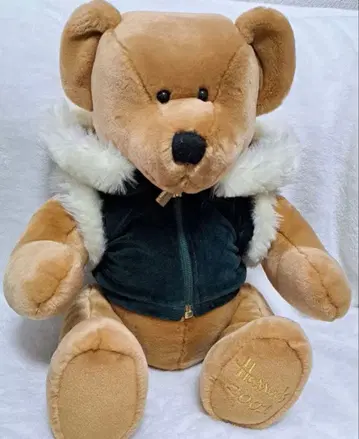 해롯 2001년 테디베어 이어 베어 봉제 인형