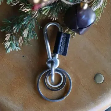 Hender Scheme 카라비너 키링 블랙