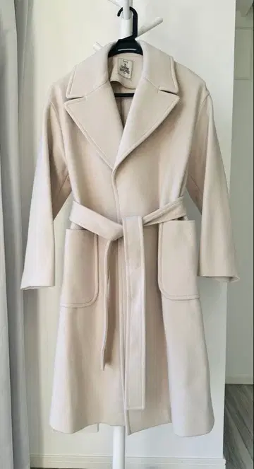 snidel 베이지 롱 코트 벨트 포함