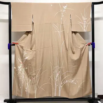 작가 소장 츠케사게 꽃 무늬 기모노 001k