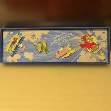 디즈니 앰버서더 호텔 핀 배지 세트