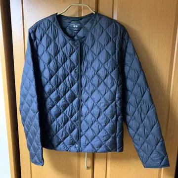 UNIQLO WARM PADDED 퀼팅 자켓 L 블랙