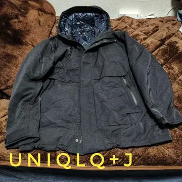 UNIQLQ+J 하이브리드 다운 오버사이즈 후드티
