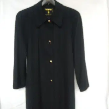 캐시미어 100% 블랙 롱 코트