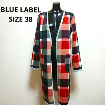 BLUE LABEL 블루라벨 리버서블 노카라 가디건 38